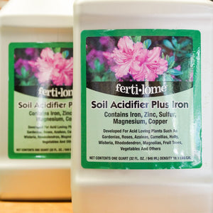 Soil Acidifier Plus Iron